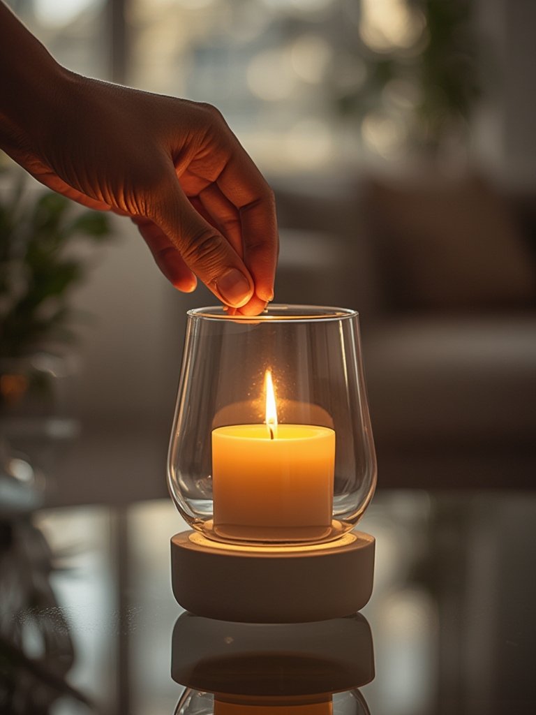 candle lamp warmer - Illustration 2