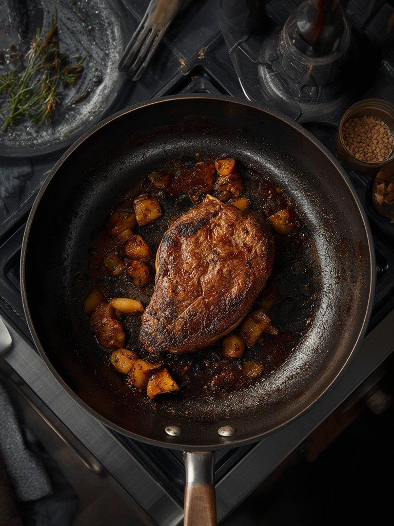 nitrided carbon steel pan - Illustration 3