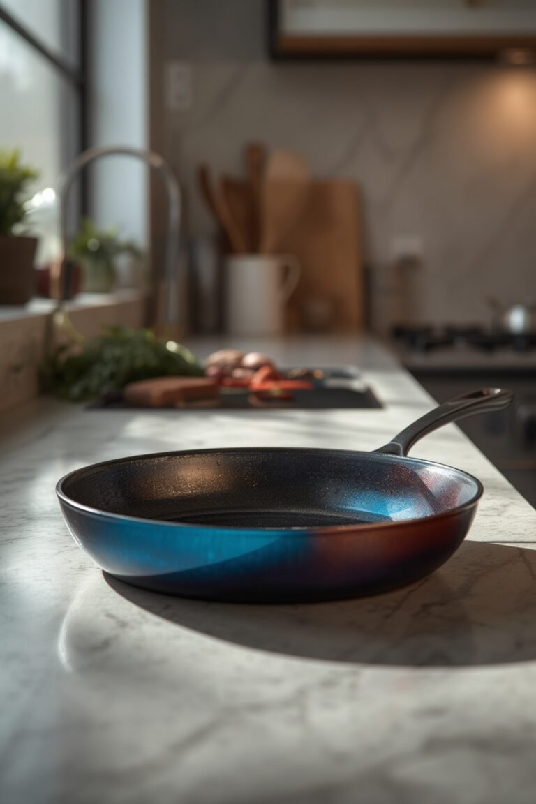 nitrided carbon steel pan