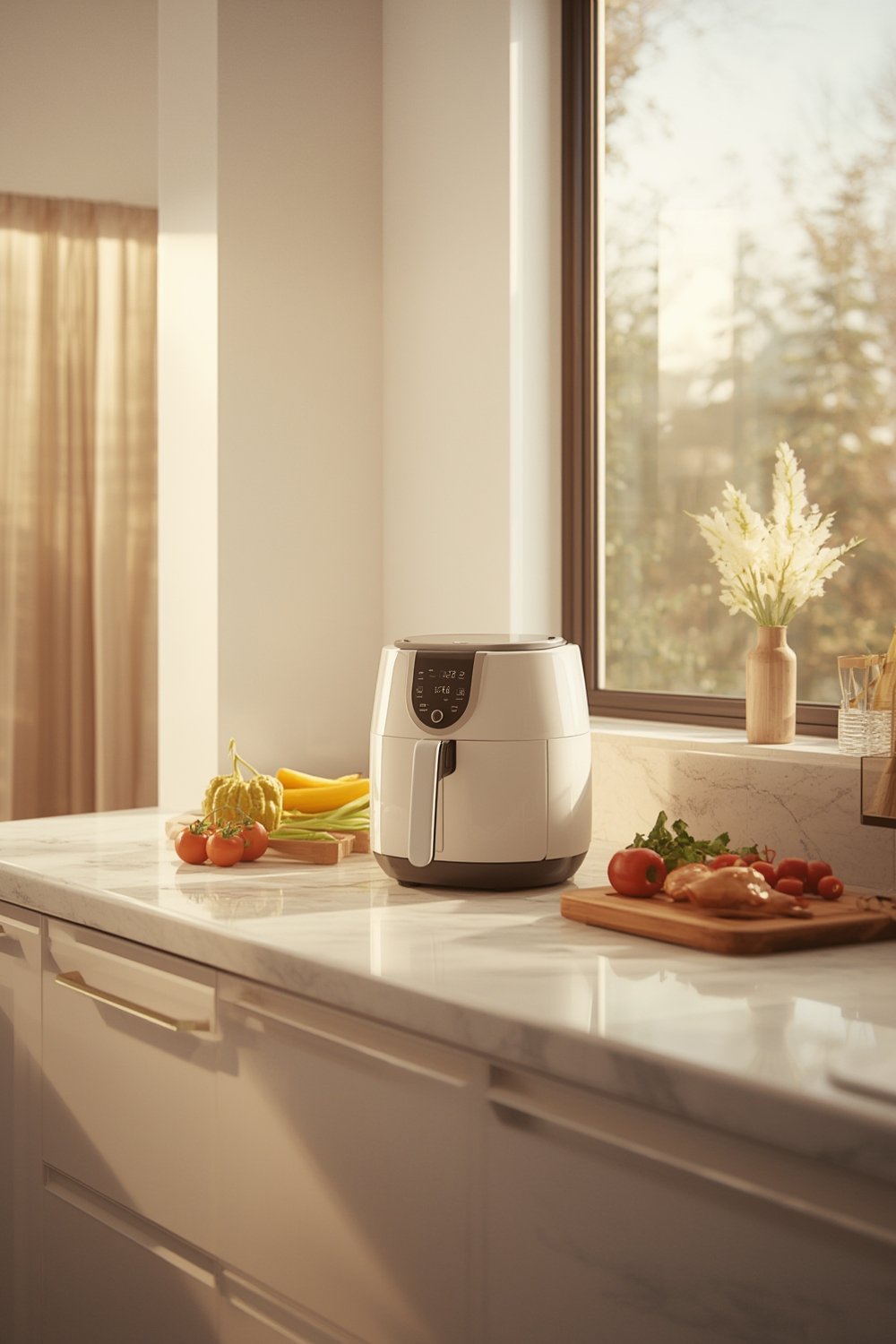 portable air fryer - Illustration 1