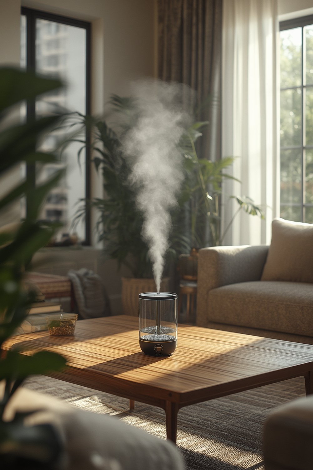 ultrasonic cool mist humidifier - Illustration 1