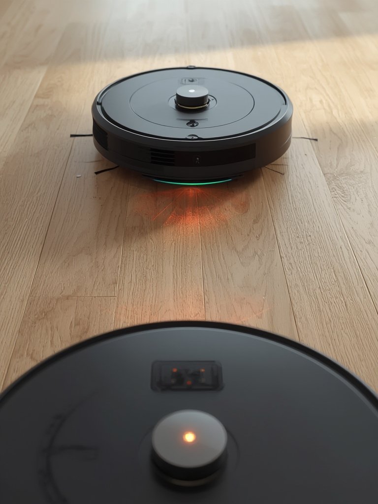 robot vacuum laser navigation vs lidar - Illustration 2